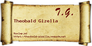 Theobald Gizella névjegykártya